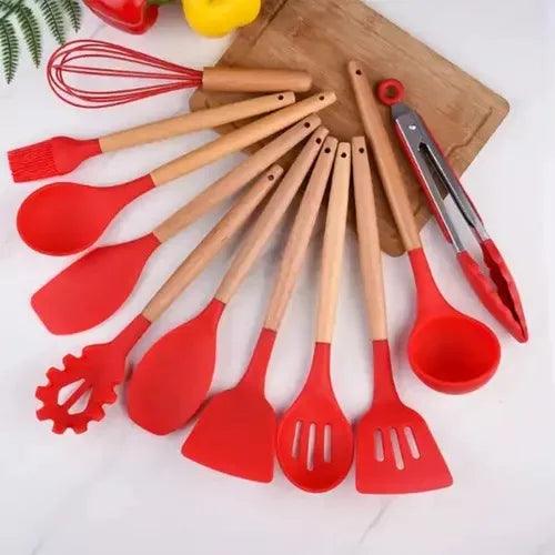 Kit 12 Peças Utensílios de Cozinha