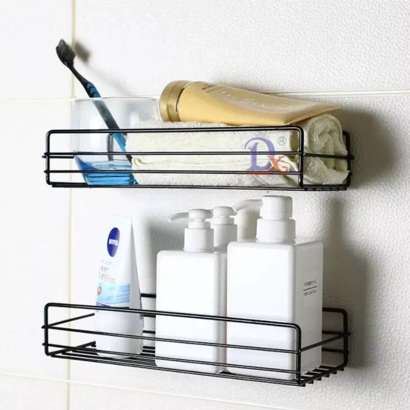 Kit de Organizador de Banheiro com 3 Prateleiras para Shampoo