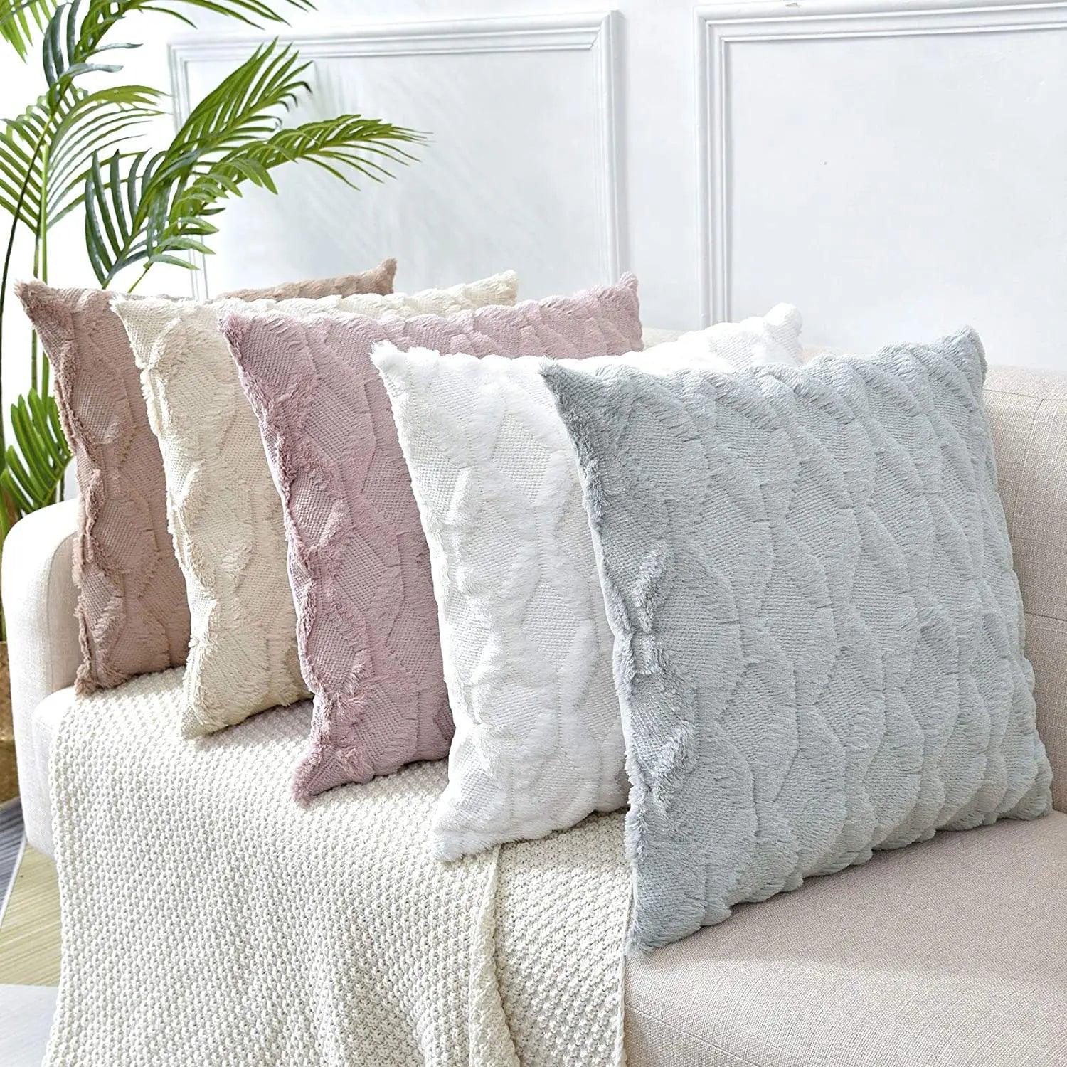 Capa de Almofada em Plush Fluffy 45x45cm Mup-0024-OutletMup-OutletMup
