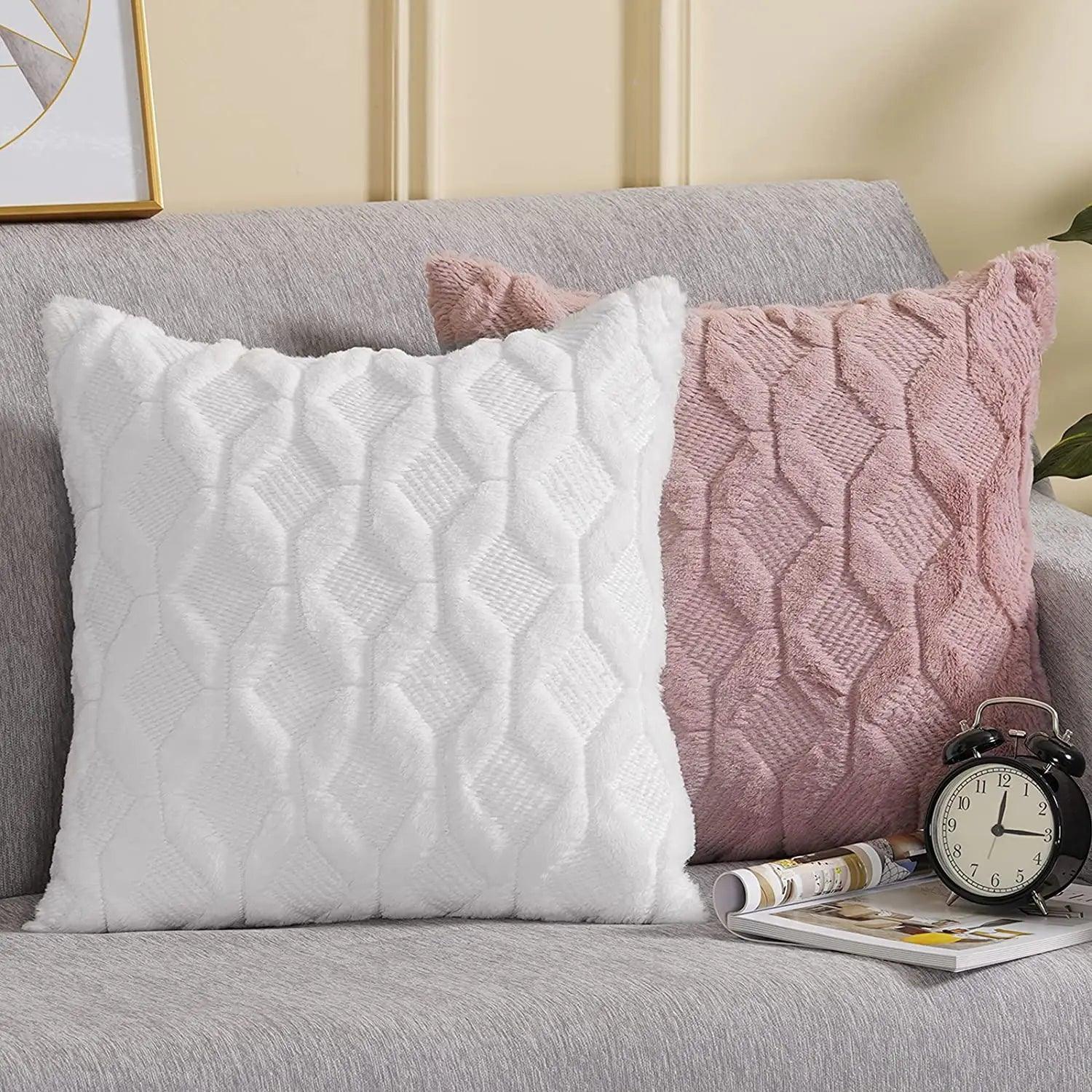 Capa de Almofada em Plush Fluffy 45x45cm Mup-0024-OutletMup-OutletMup