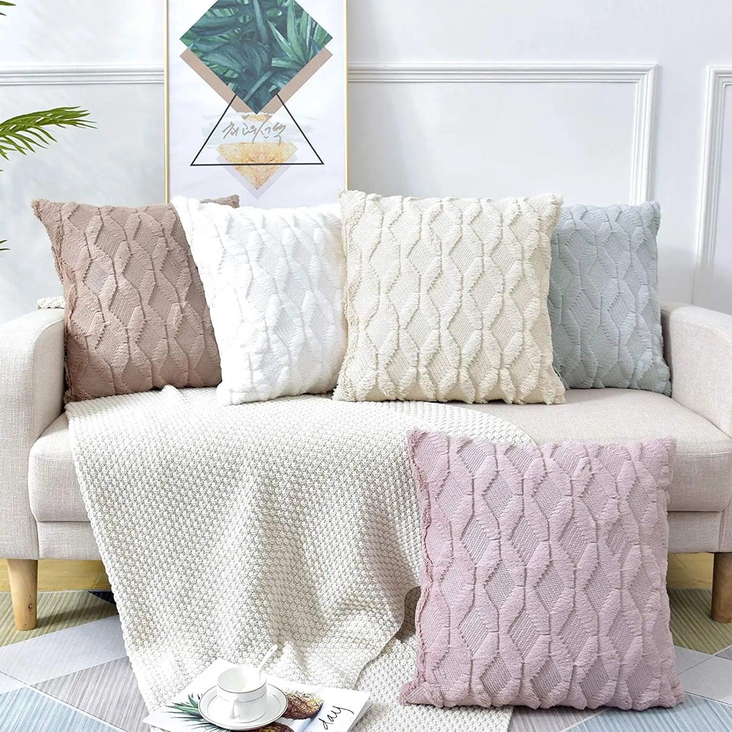 Capa de Almofada em Plush Fluffy 45x45cm Mup-0024-OutletMup-OutletMup