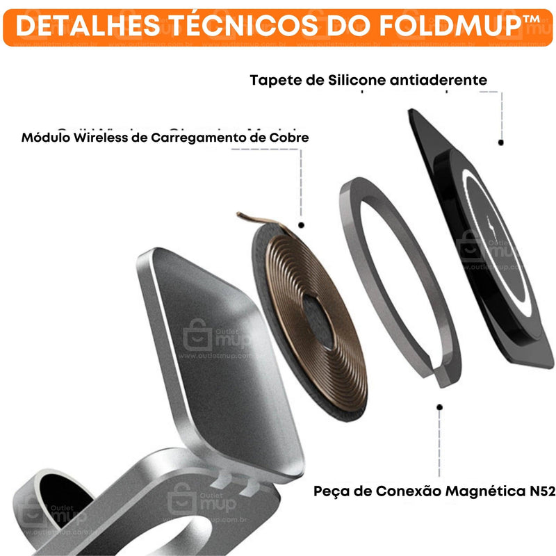 Base Carregador Dobrável FoldMup™