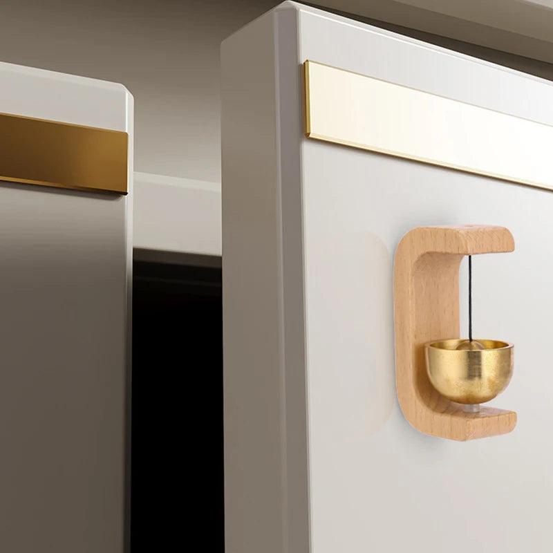 Sino de Porta de Madeira Sólida com imã Mup-0140-OutletMup-OutletMup