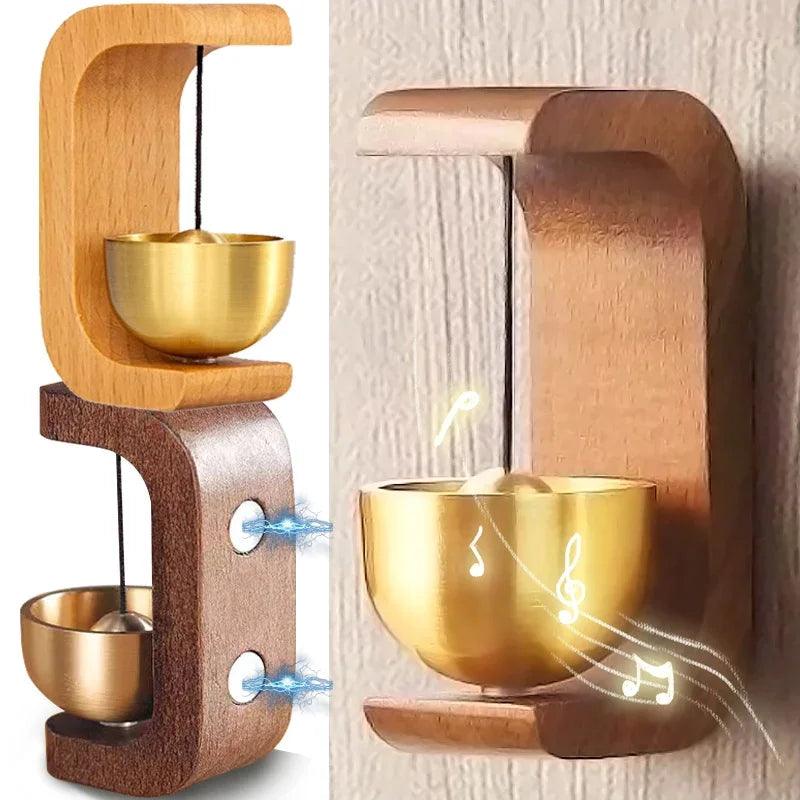 Sino de Porta de Madeira Sólida com imã Mup-0140-OutletMup-OutletMup