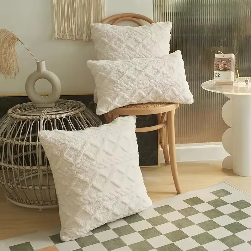 Capas de Almofada Geométricas em Jacquard-0195-OutletMup-OutletMup