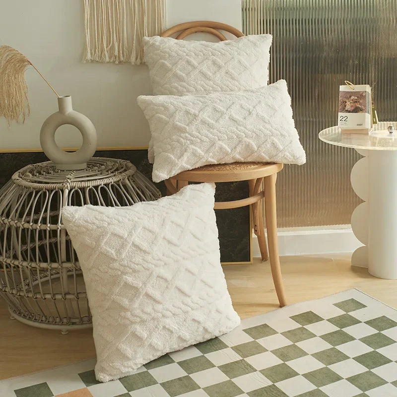 Capas de Almofada Geométricas em Jacquard-0195-OutletMup-OutletMup
