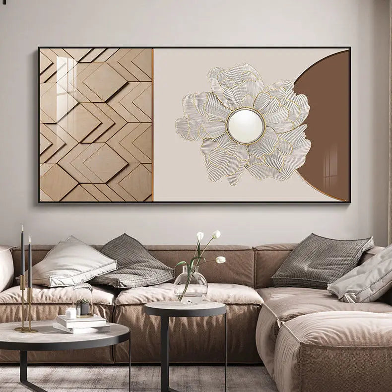 Quadro Abstrato Cristal