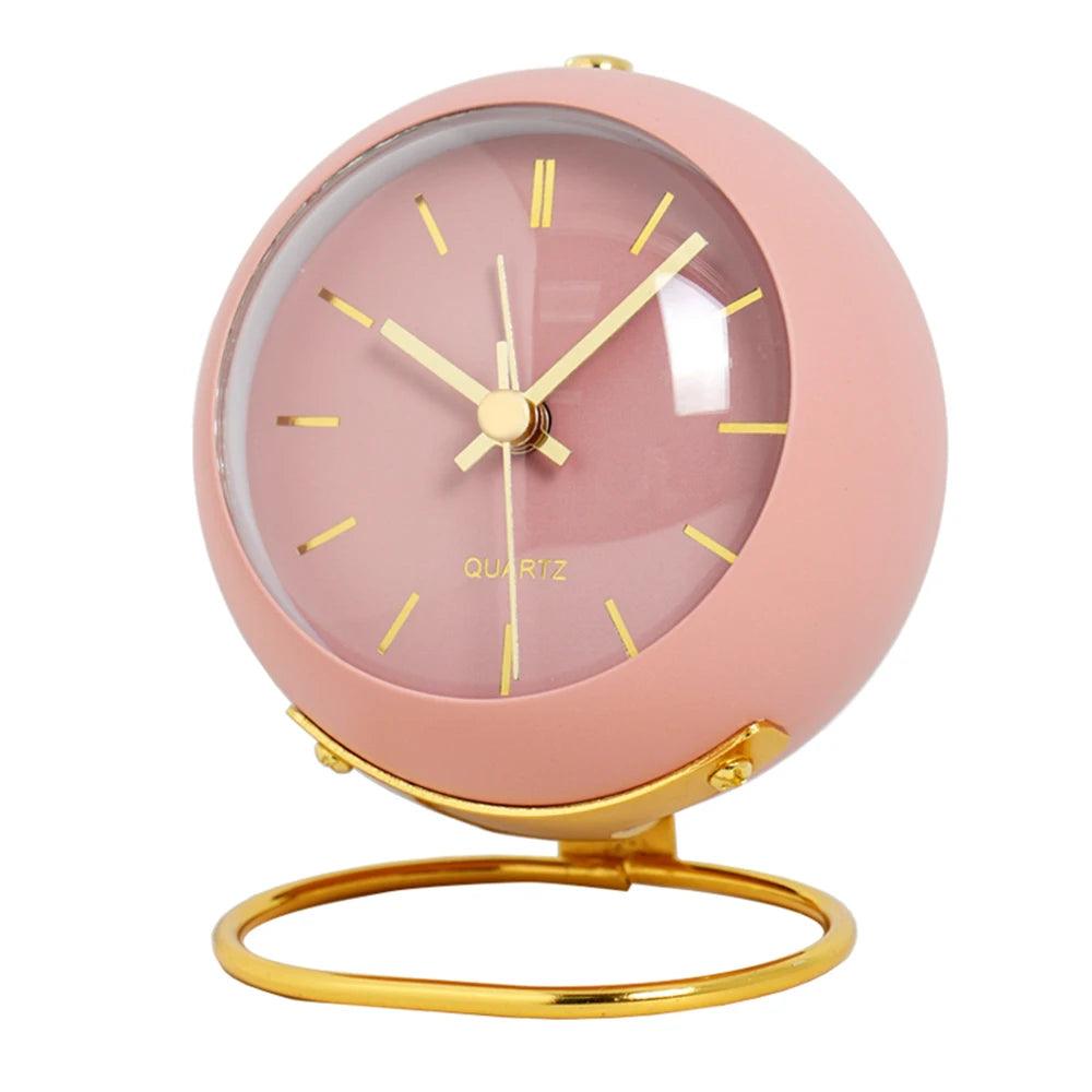 Relógio de Mesa Eletrônico Luxo Mup-0138-OutletMup-Rosa-OutletMup
