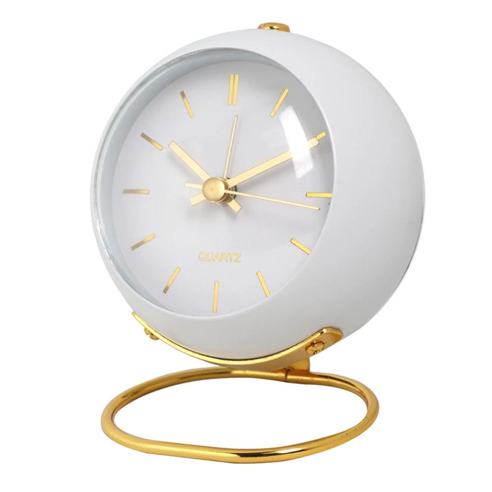 Relógio de Mesa Eletrônico Luxo Mup-0138-OutletMup-Branco-OutletMup