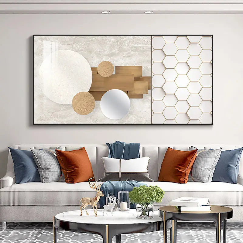 Quadro Abstrato Cristal