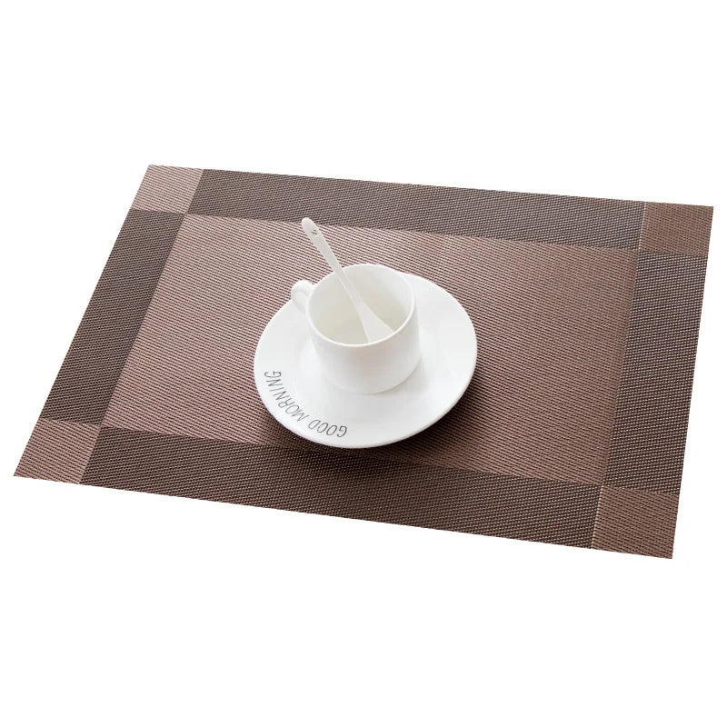 Jogo Americano Luxo em PVC - 4/6 Peças Mup-0065-OutletMup-11-OutletMup
