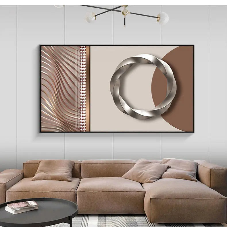 Quadro Abstrato Cristal
