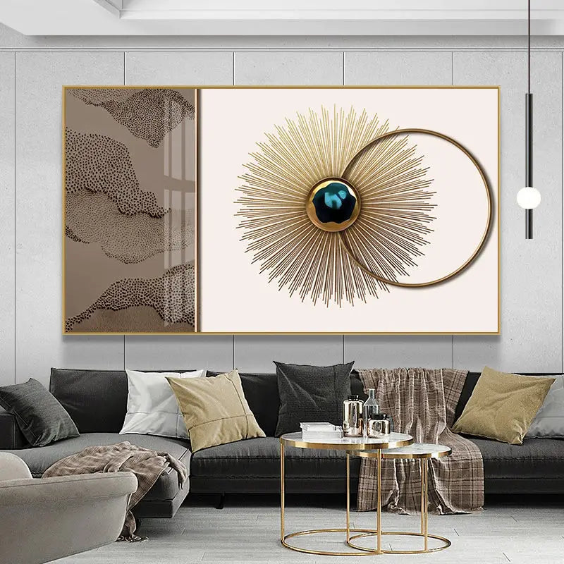 Quadro Abstrato Cristal