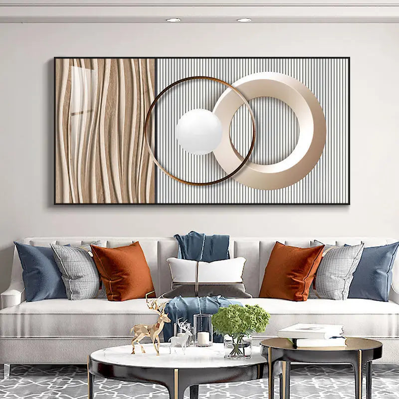Quadro Abstrato Cristal