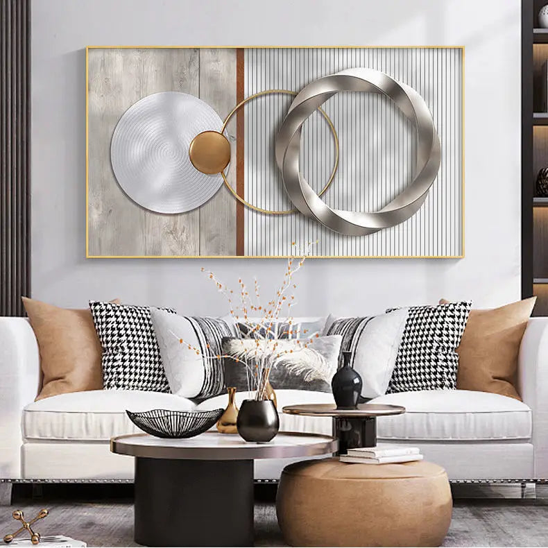 Quadro Abstrato Cristal