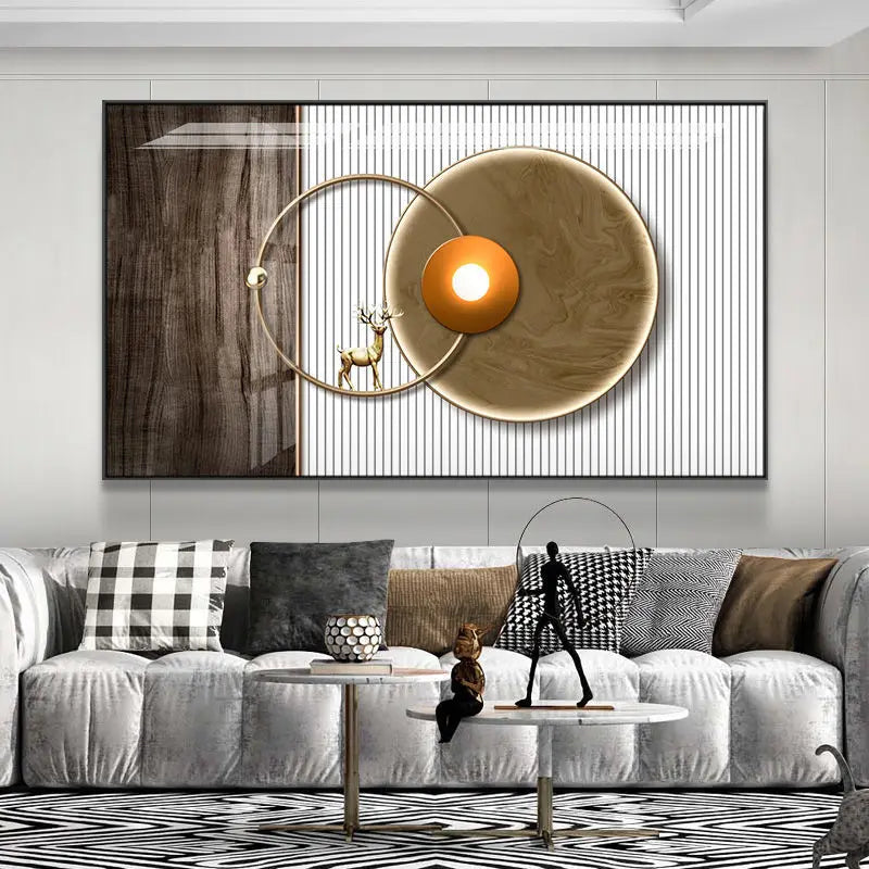Quadro Abstrato Cristal