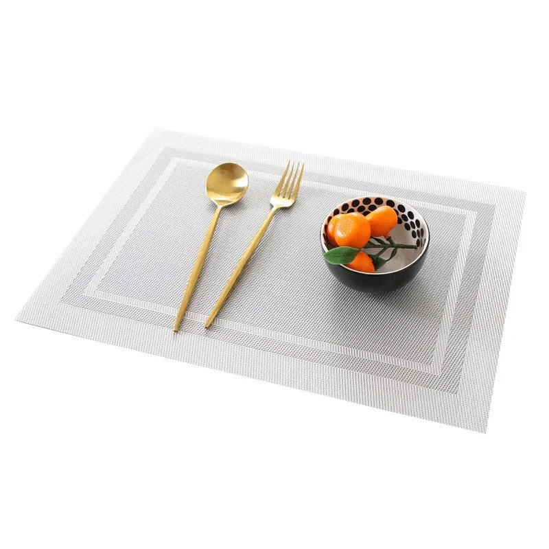 Jogo Americano Luxo em PVC - 4/6 Peças Mup-0065-OutletMup-5-OutletMup
