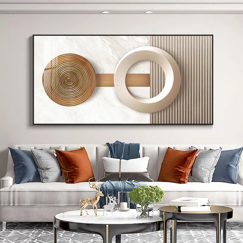 Quadro Abstrato Cristal