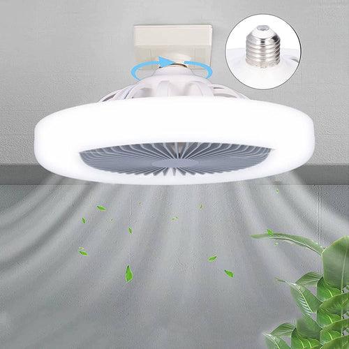 Ventilador LED 2 em 1 VentilaMax™ Frescor e Iluminação Prática