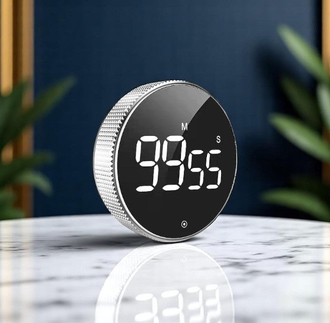 Timer Digital com Alarme para Cozinha