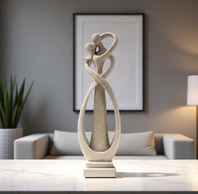 Escultura Abstrata Casal