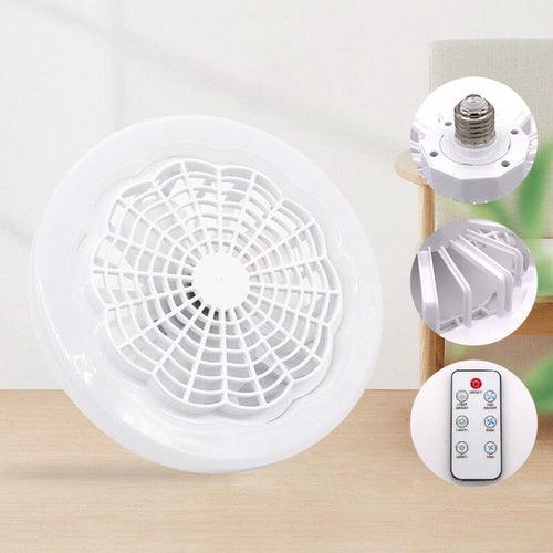 Ventilador LED 2 em 1 VentilaMax™ Frescor e Iluminação Prática